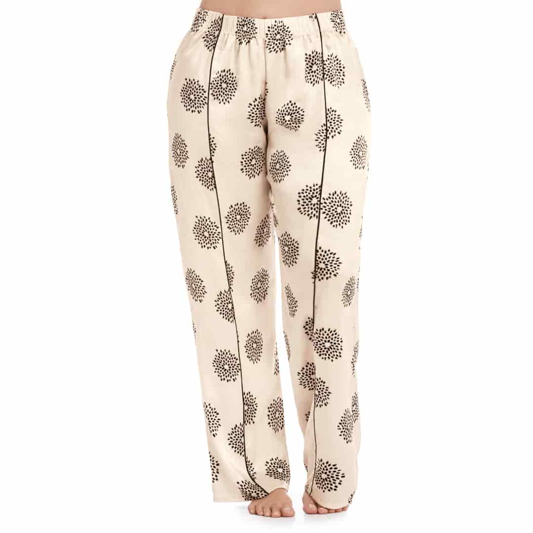 PANTALÓN DE PIJAMA CON VIVO DECORATIVO - miniatura 2