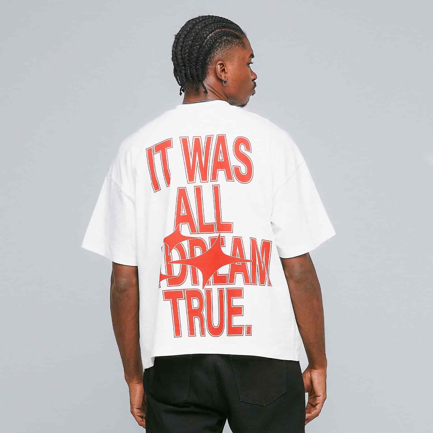Dreams Boxy Tee - Cream - miniatura 3