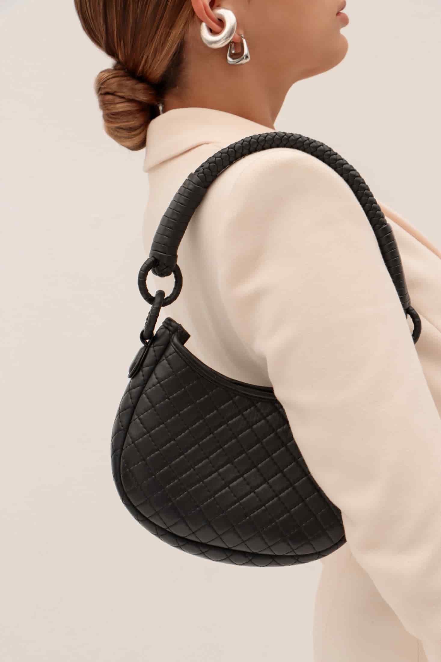 Saddle Mini, Shoulder Bag - Black - miniatura 6