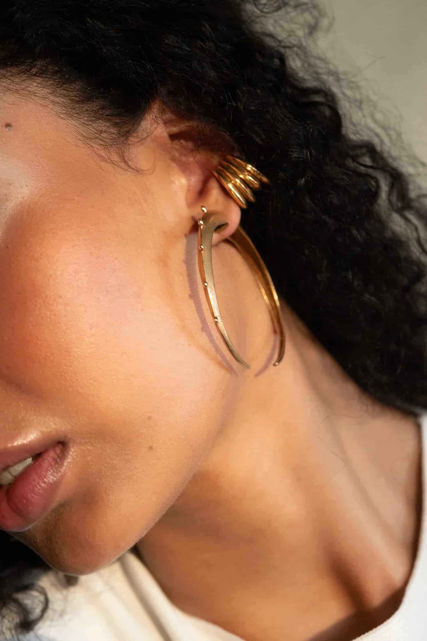 Crescent Hoops Gold - miniatura 1