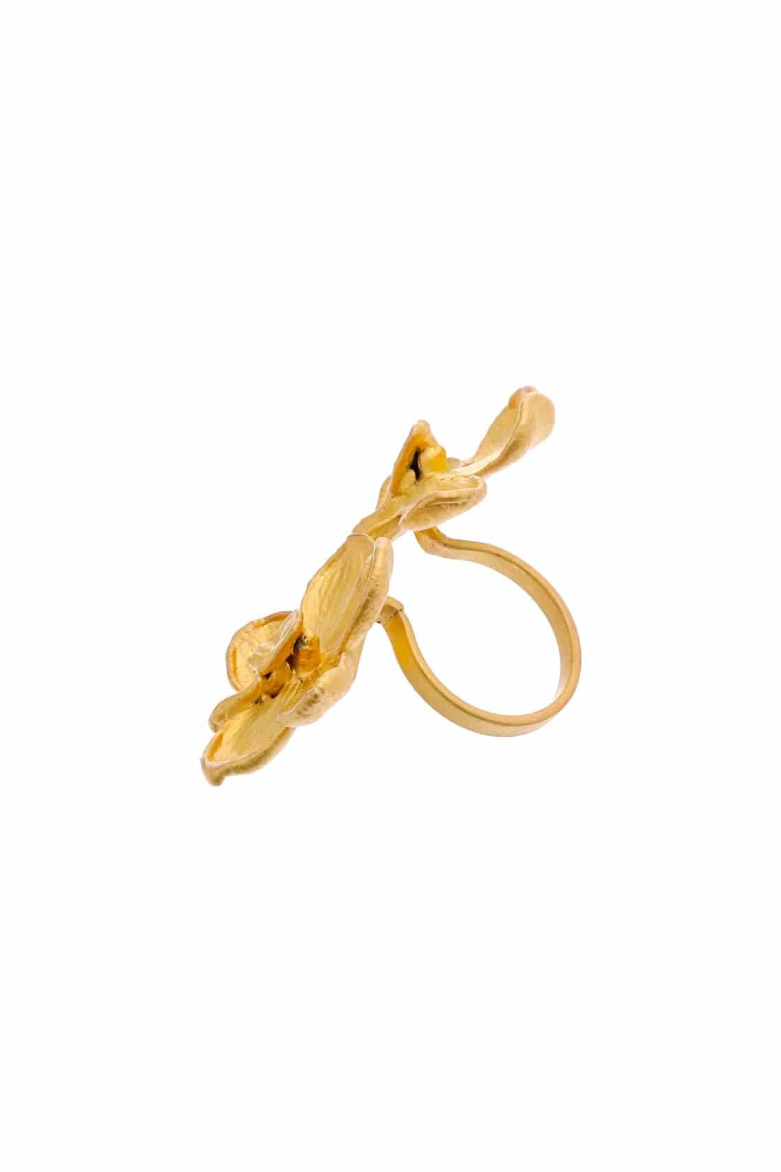DOUBLE VANDA ORCHID RING - miniatura 3