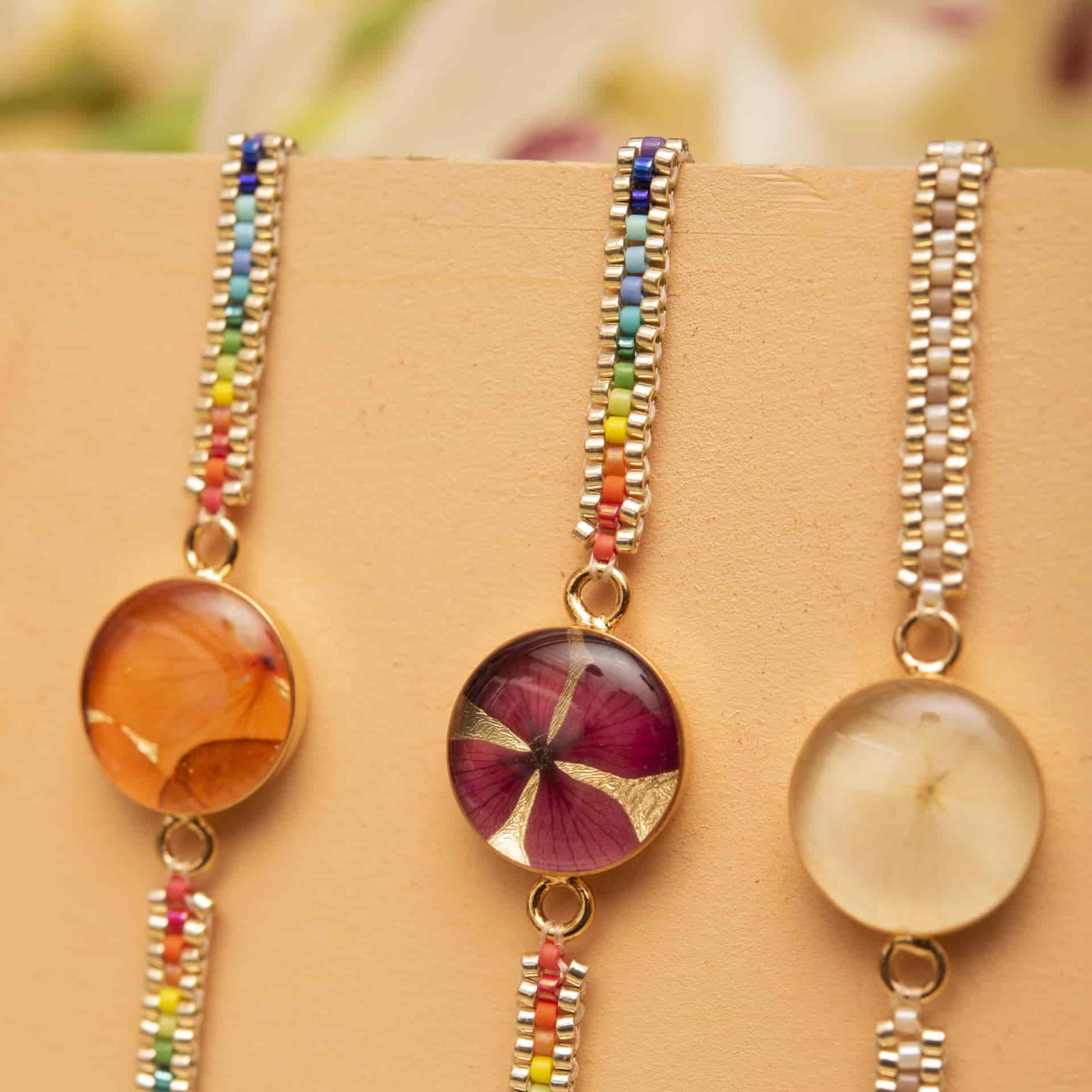 Pulsera tejia miyuki - Tucán - miniatura 1