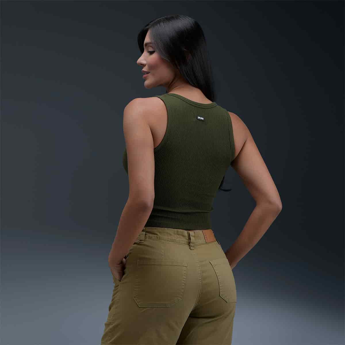 Blusa Verde Mujer - miniatura 2