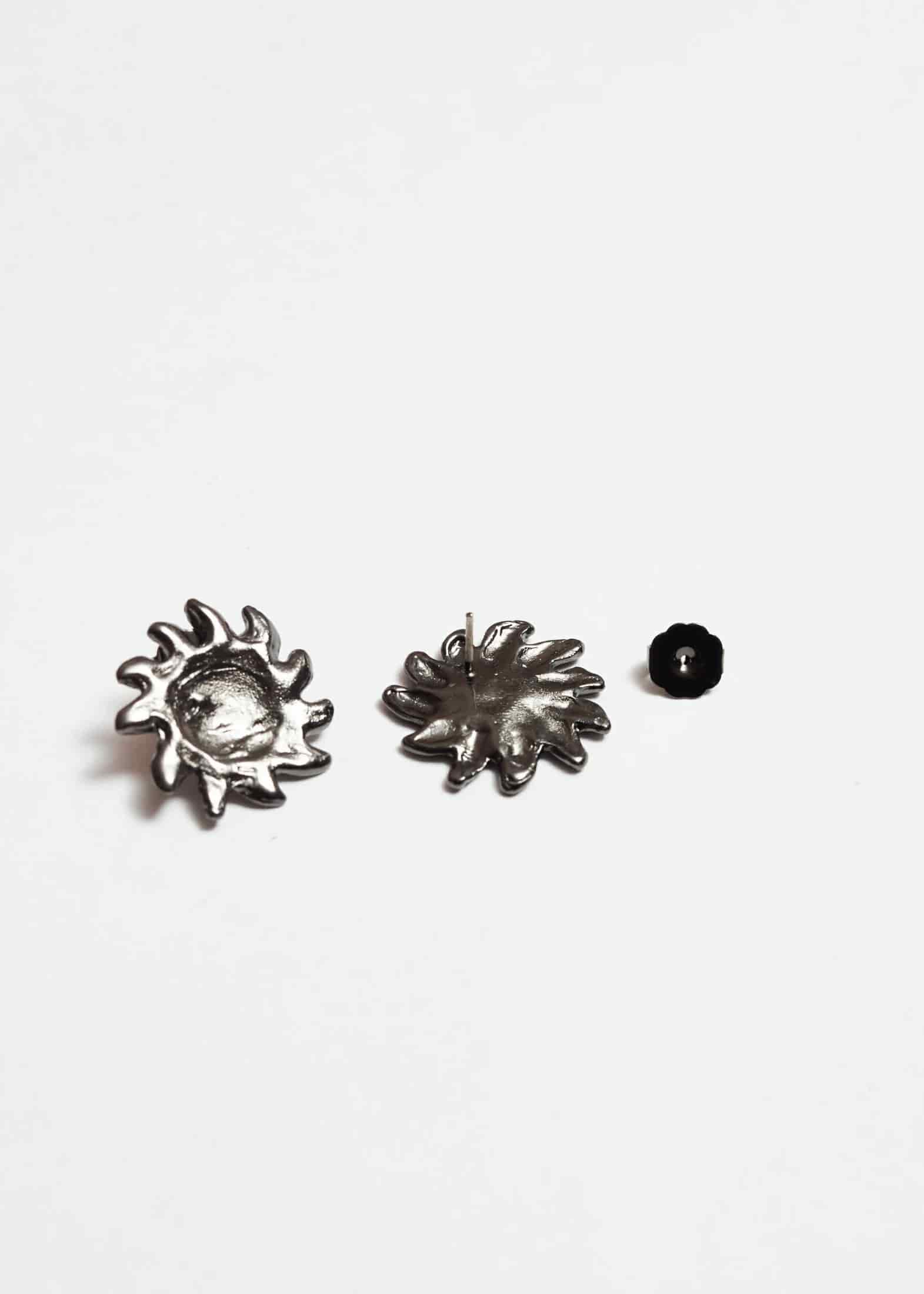 Aretes Solé midi Onix - miniatura 3
