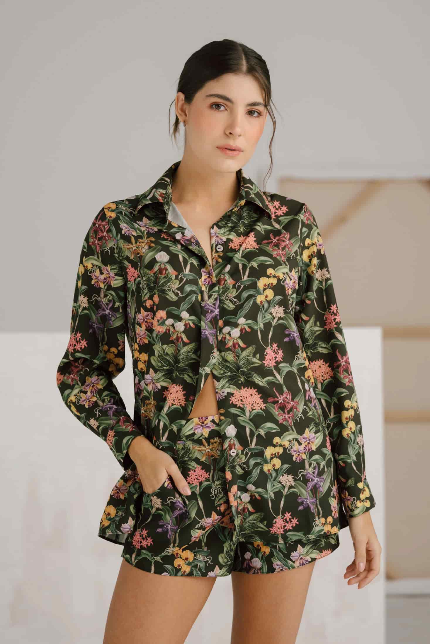 PIJAMA SHORT ELLIPSE ESTAMPADO - miniatura 3