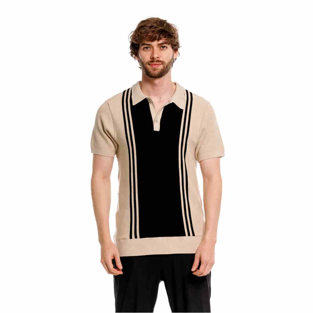 CAMISETA POLO SORRENTO CAFÉ - miniatura 1