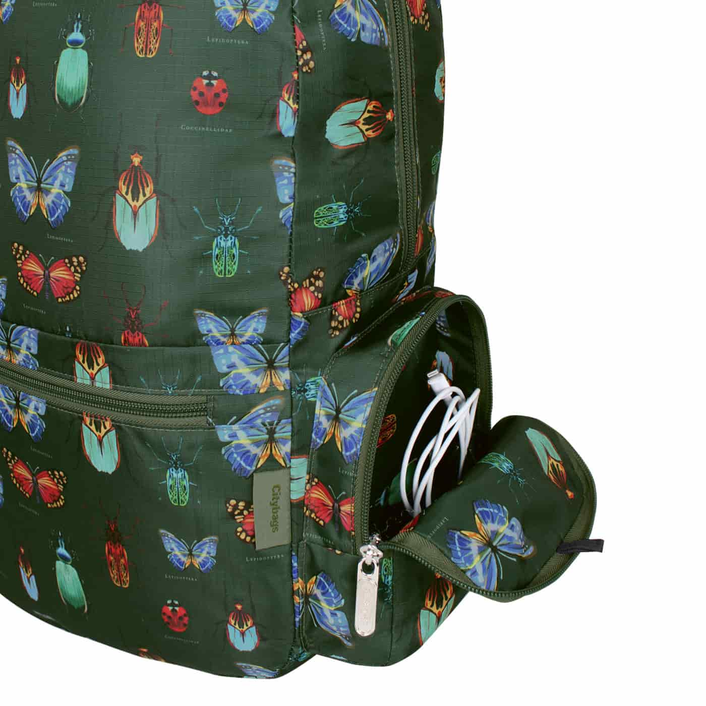 Morral Plegable ULTRA Estampado Bugs Citybags Multicolor - miniatura 6