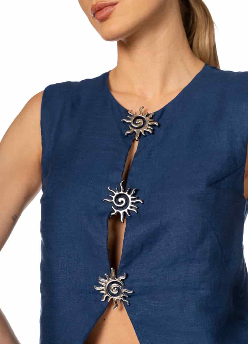 SACRED SUN DAFNE VEST 9574 - miniatura 3