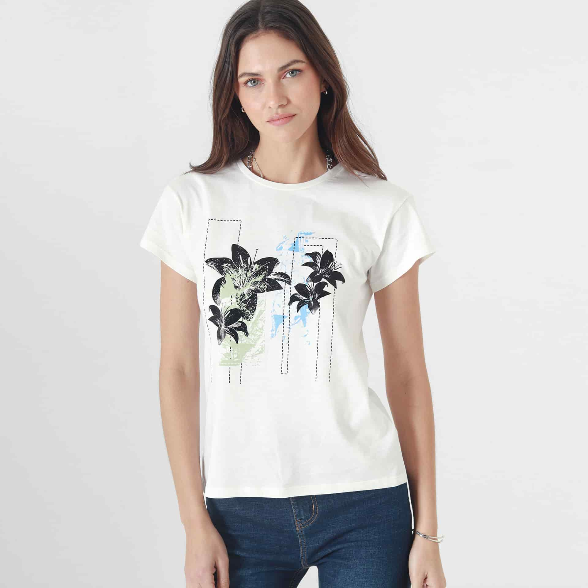 Camiseta Cuello Redondo Manga Corta - miniatura 1