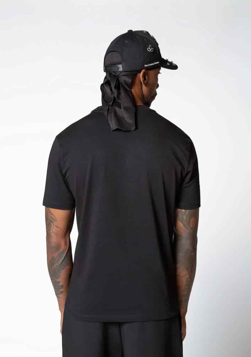 Dopamine black slim t-shirt - miniatura 2
