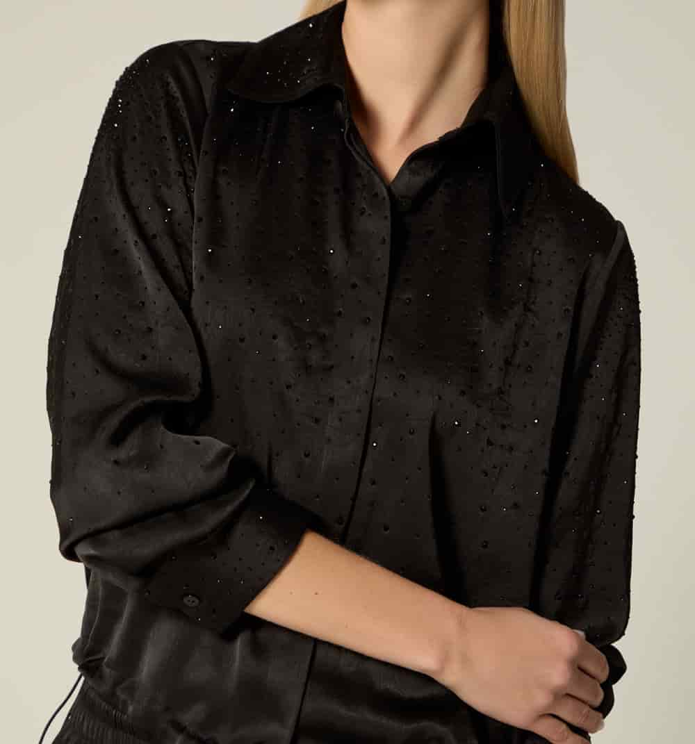 Blusa manga larga  con hot fix - miniatura 9