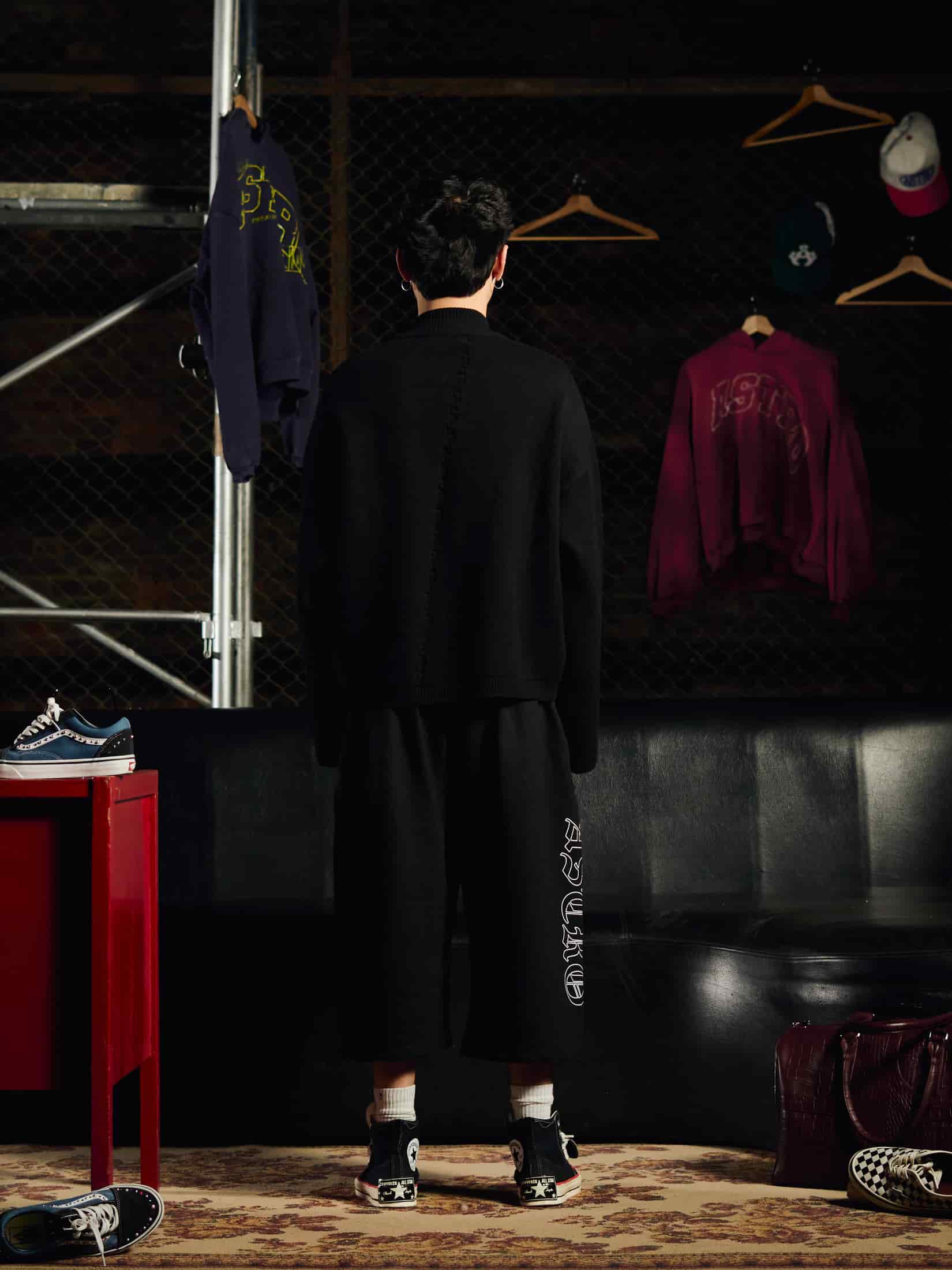 Knit Double Zipper - Onyx - miniatura 4