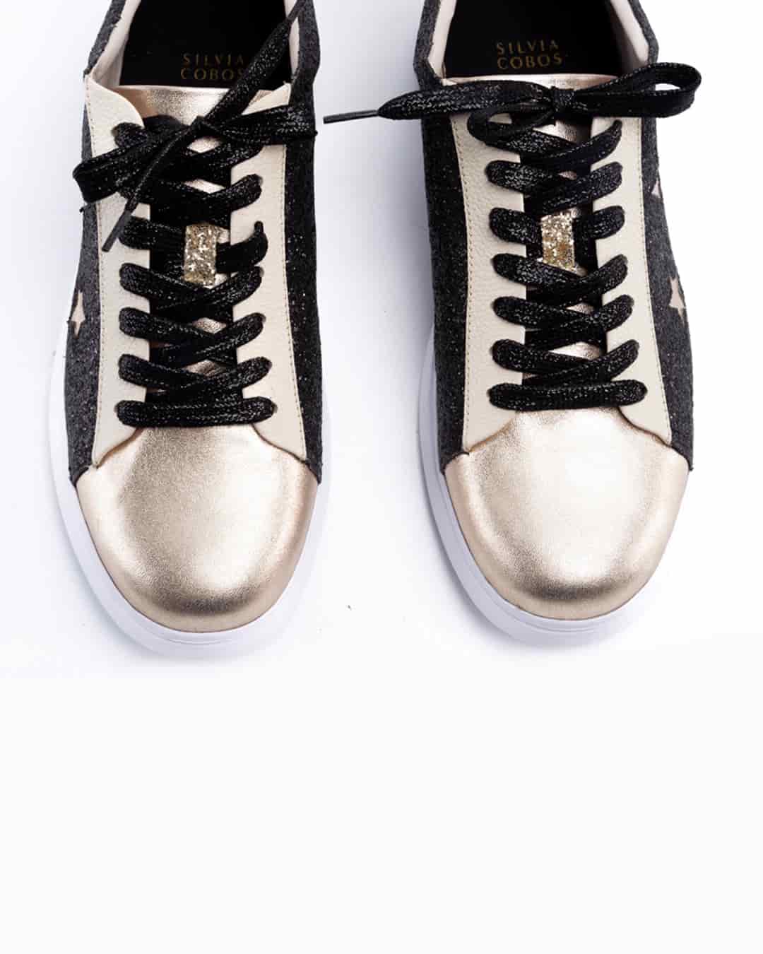 Silvia Cobos Estelar Sneakers Black - miniatura 3