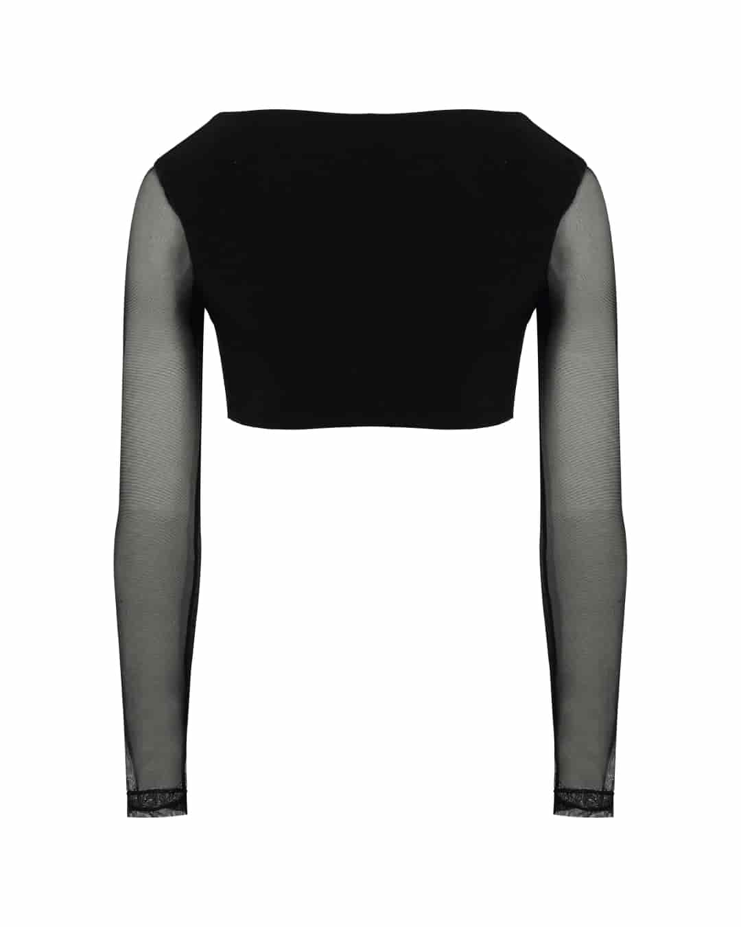 Crop top - GALA NEGRO: Tallas S-M - miniatura 3