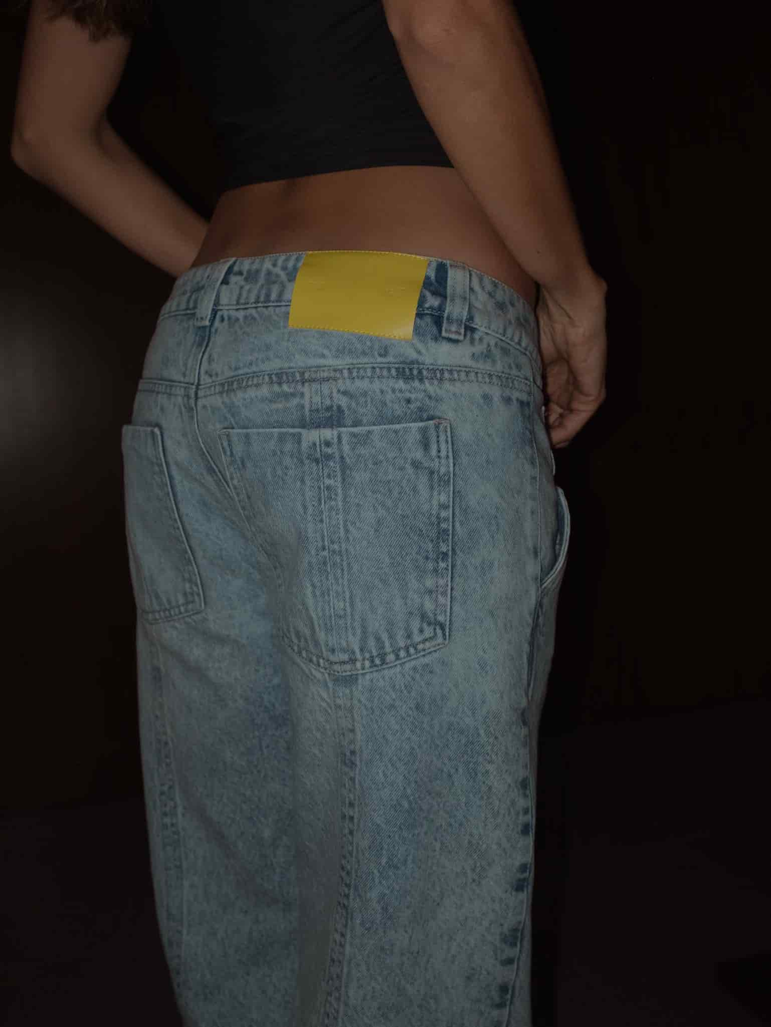 NOT SO MODEST JEAN - OLD LIGHT BLUE - miniatura 9