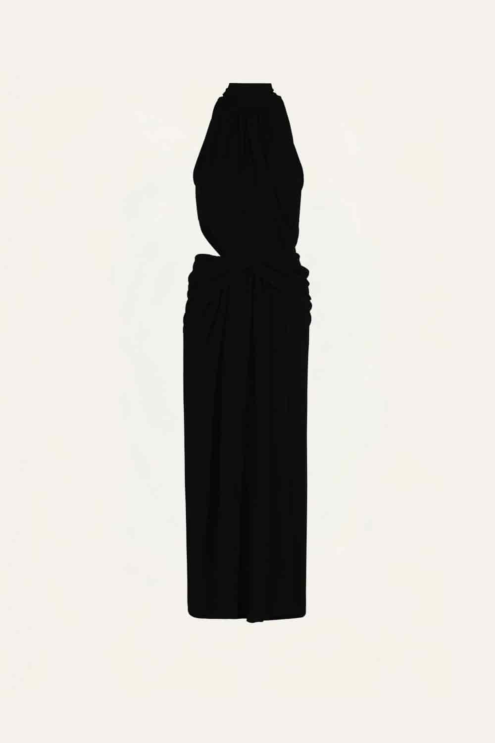Retro Drape Dress - miniatura 1