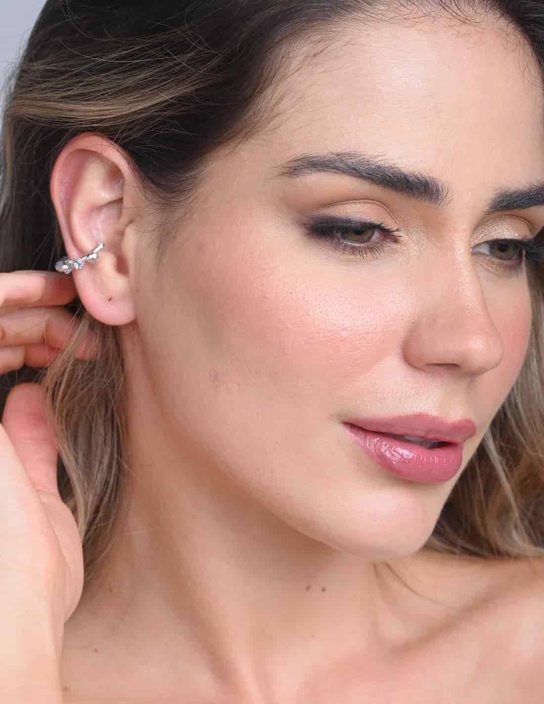 Ear Cuff Jazmin Silver - miniatura 2