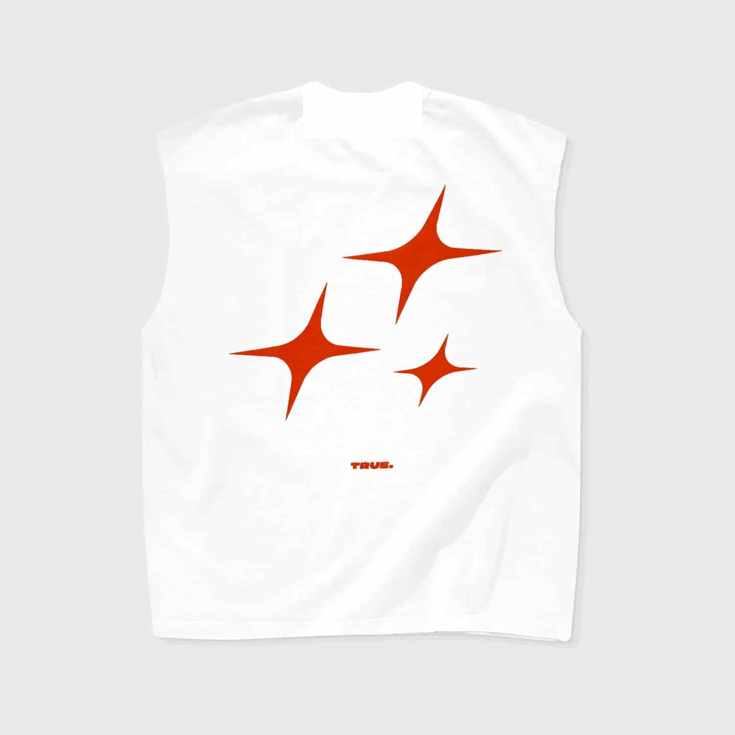 Intuition Sleeveless Tee - White - miniatura 10