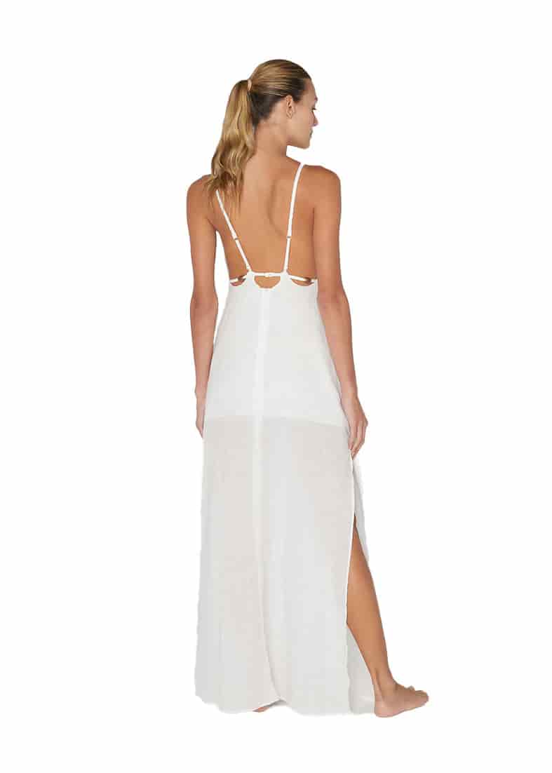 Vestido Celia Ivory - miniatura 2