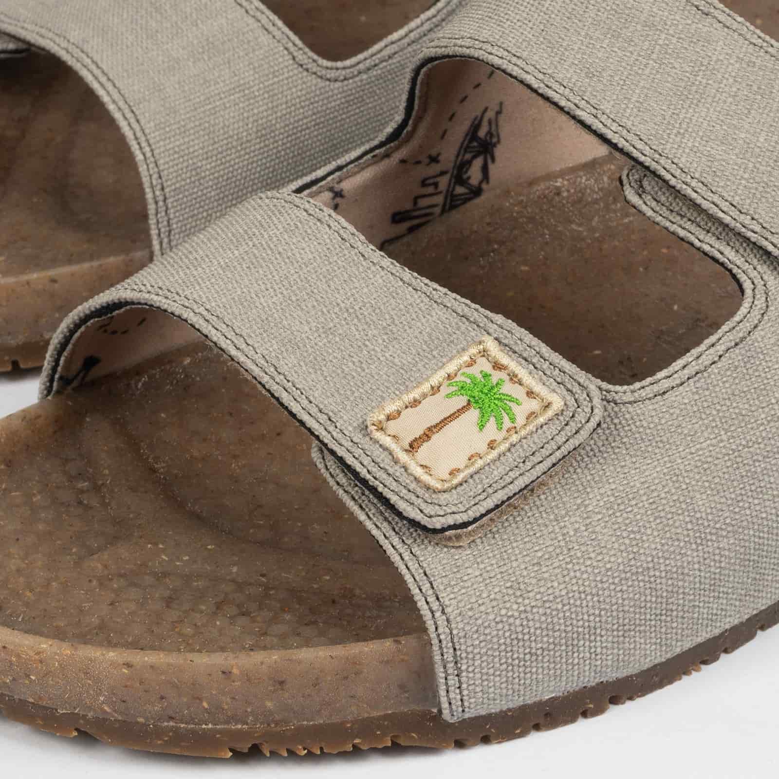 Sandalias dos correas "Bitacora" Gris - miniatura 6