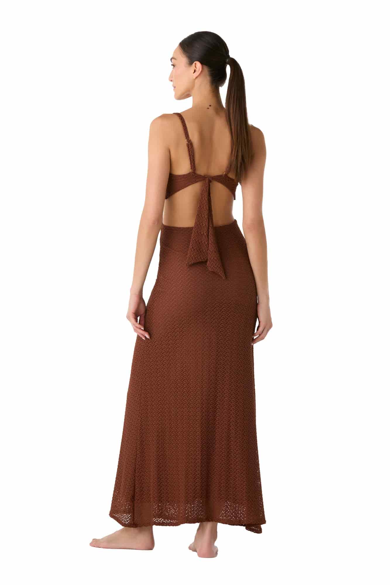Vestido Opal Nilo Brown - miniatura 3