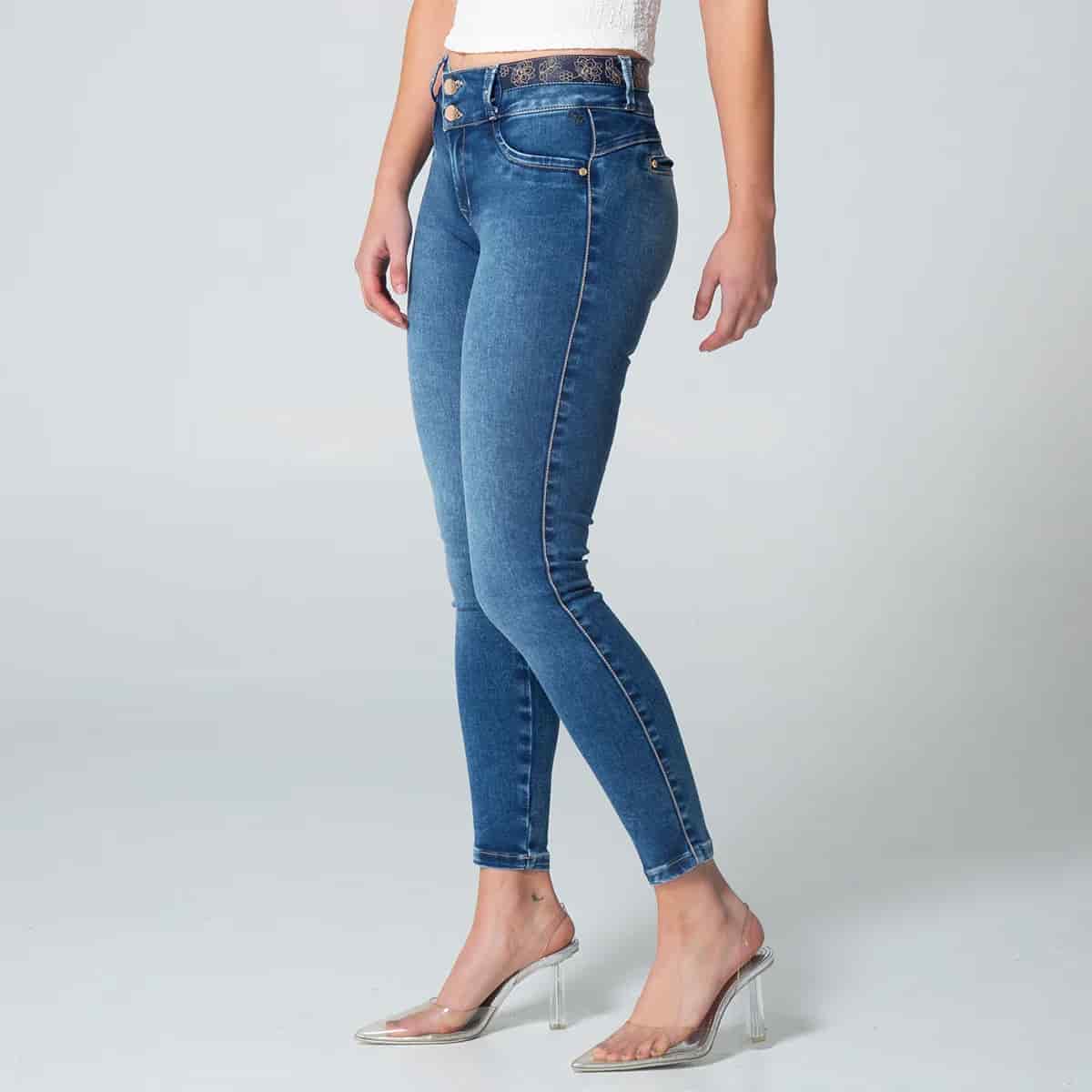 Jean Skinny Push-up Brikx - miniatura 3