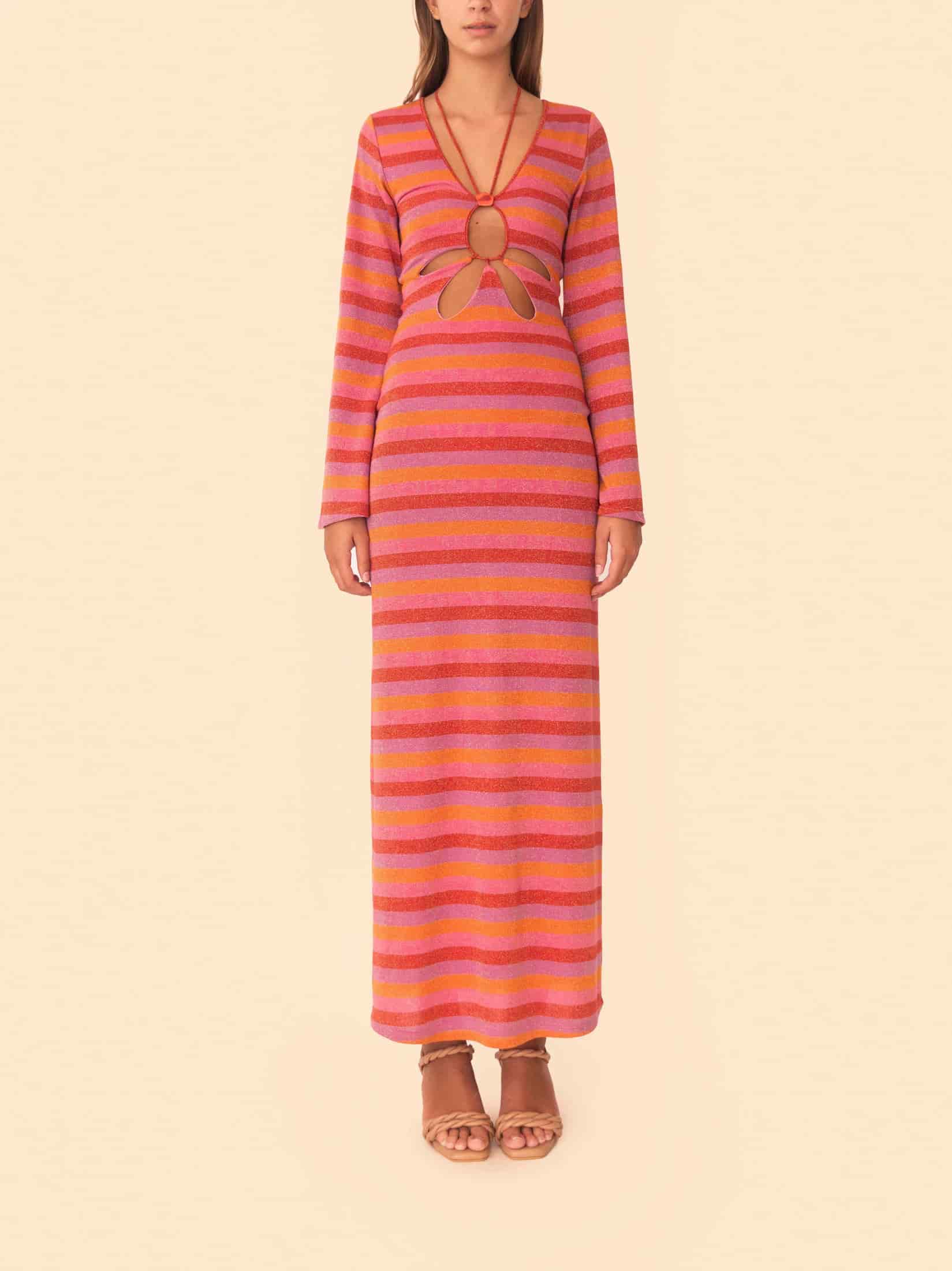 DALI DRESS RASPBERRY RAINBOW - miniatura 2