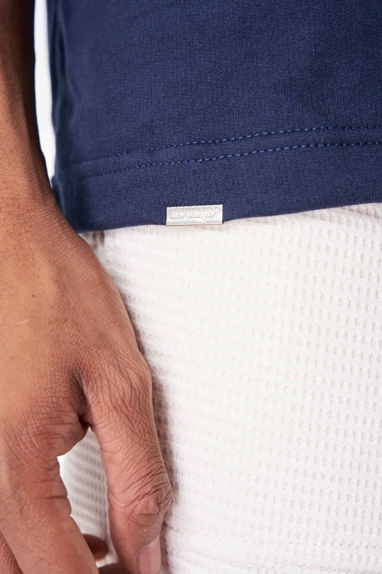 CAMISETA 300 GRAMOS 100% ALGODÓN AZUL NAVY - miniatura 4