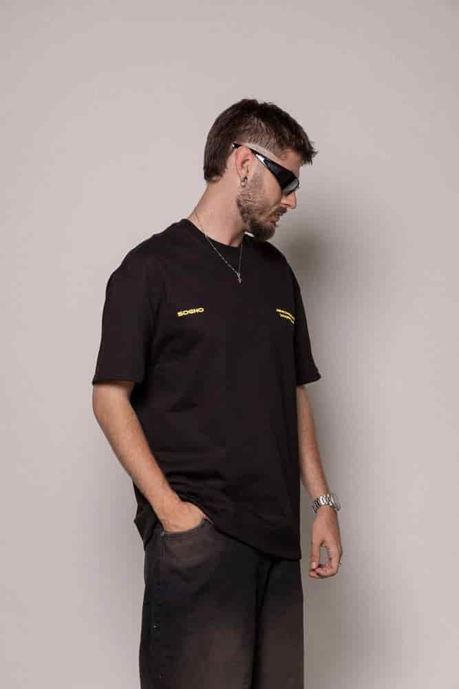 Camiseta Urban Attitude 87/27-Negra - miniatura 5
