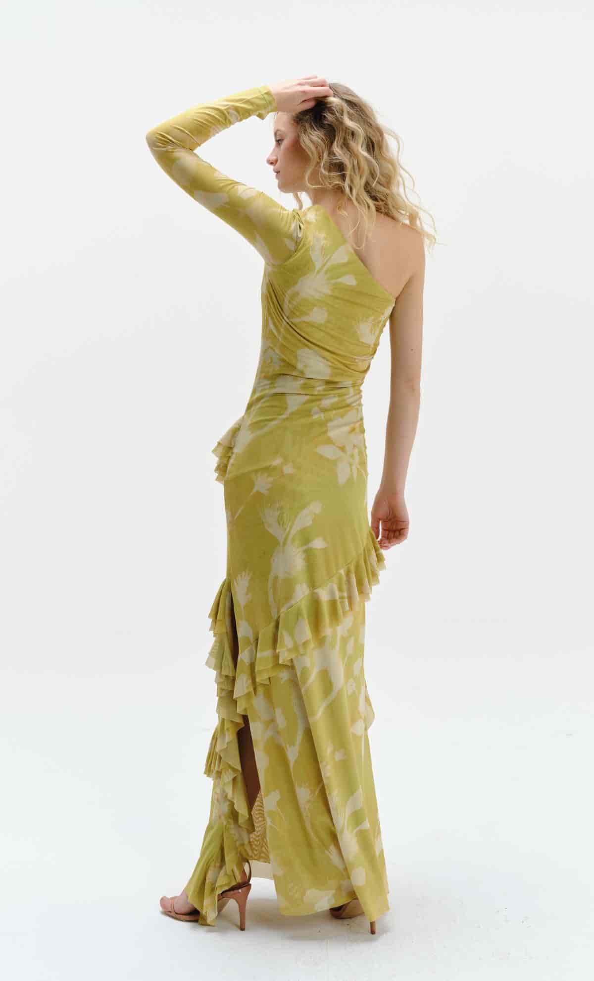 Vestido largo Glowvine Macaw - miniatura 2