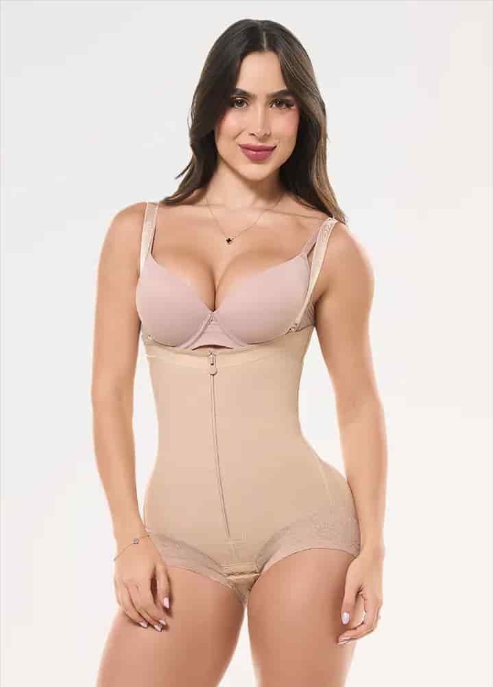 Body Faja Cachetero: Strapless y siliconado antideslizante | Salome 2002 | Ant 412 - miniatura 3