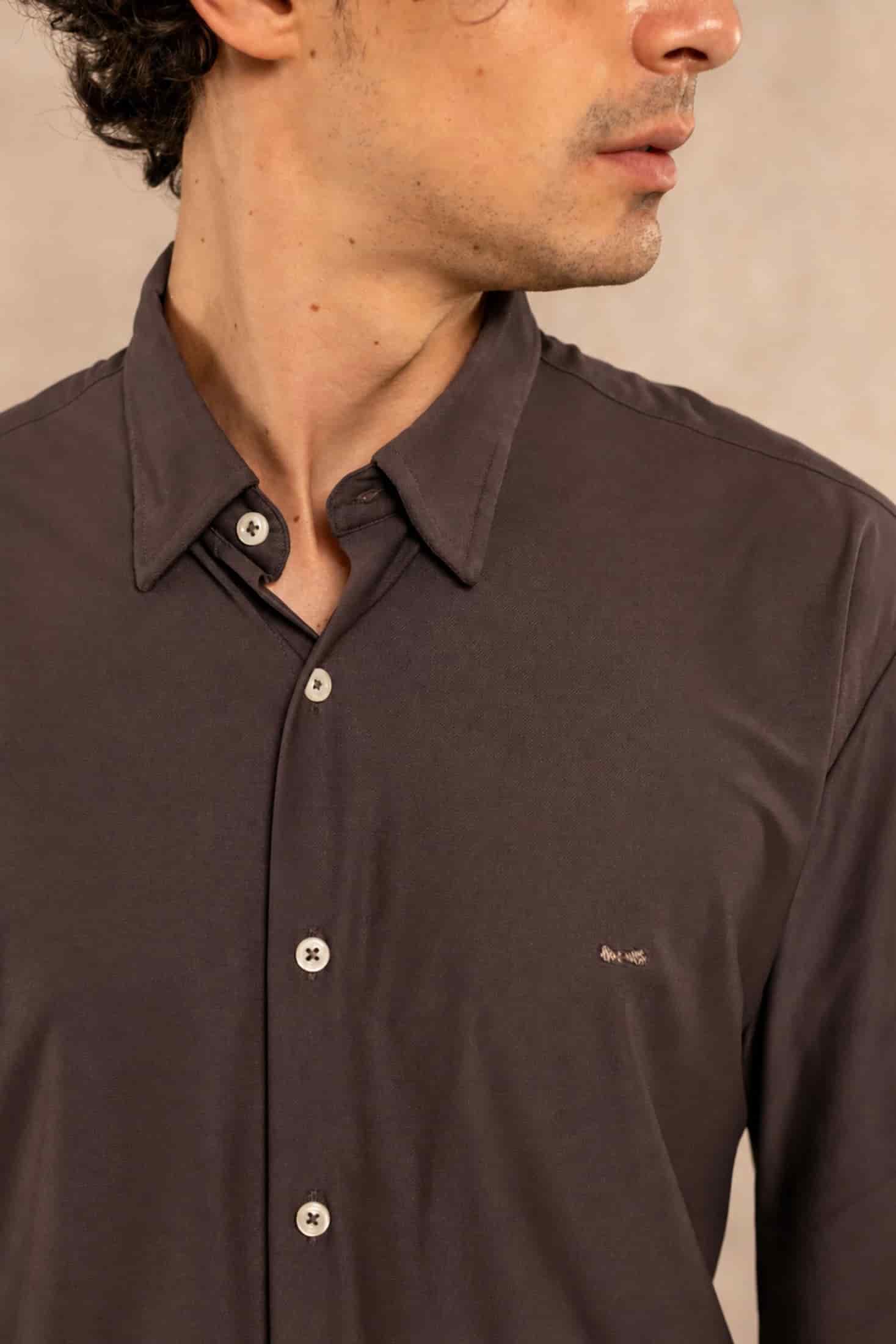 Camisa Performance Oxford Cafe - miniatura 4