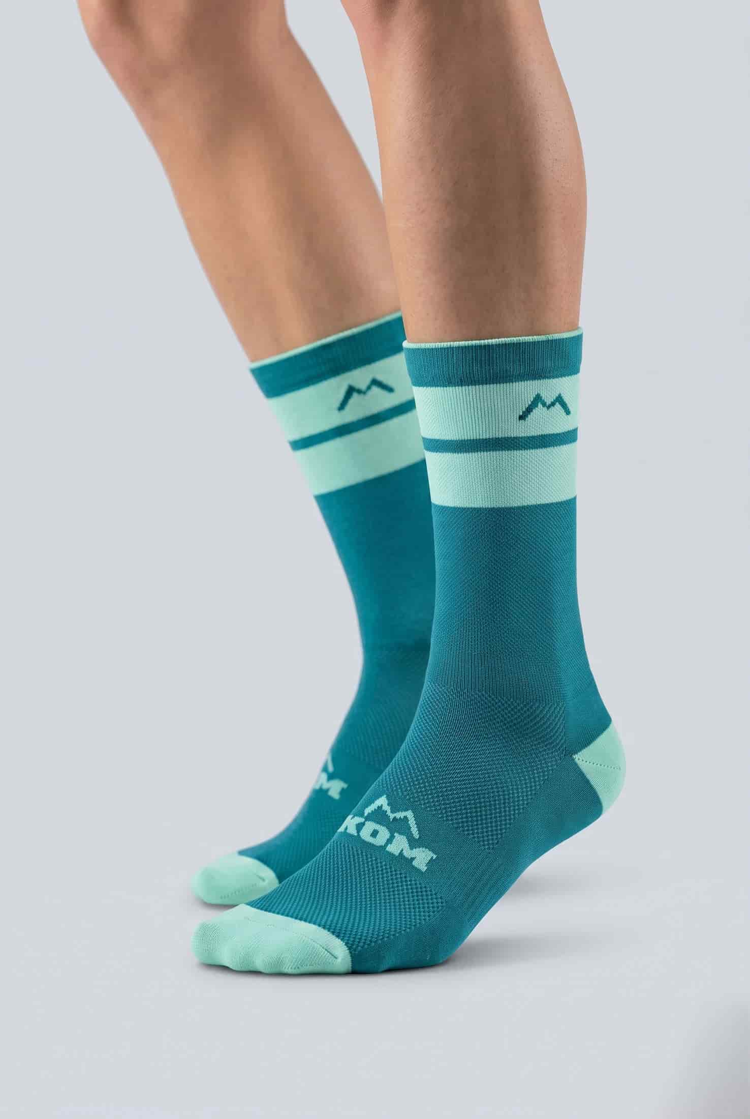 Medias KOM Dúo Stripe | Ciclismo y Running - miniatura 5