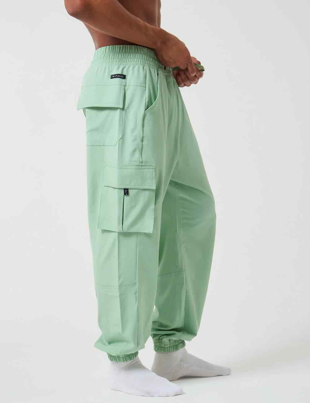 Pantalón Cargo Mycena verde menta Unisex - miniatura 4