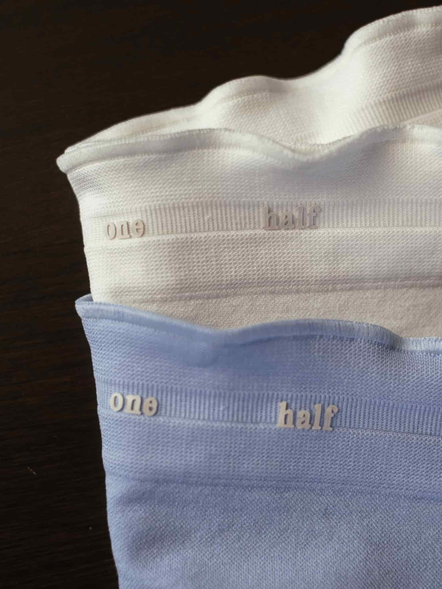 RUCHED SEAMLESS MINI BOXER PACK X2 - SOFT WHITE & BABY BLUE - miniatura 4