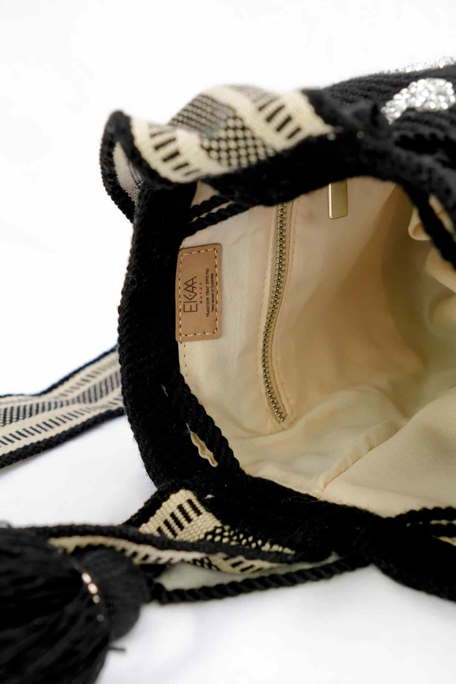 Mochila Corazón Pedrería Mediana - miniatura 2