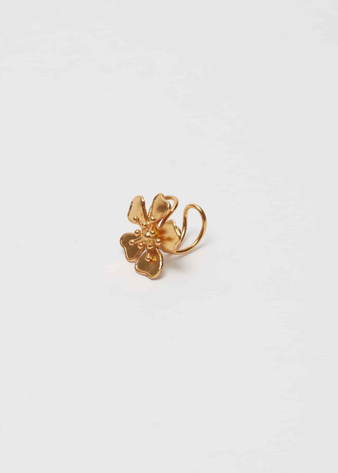 Earcuff Aurora mini dorado - miniatura 5