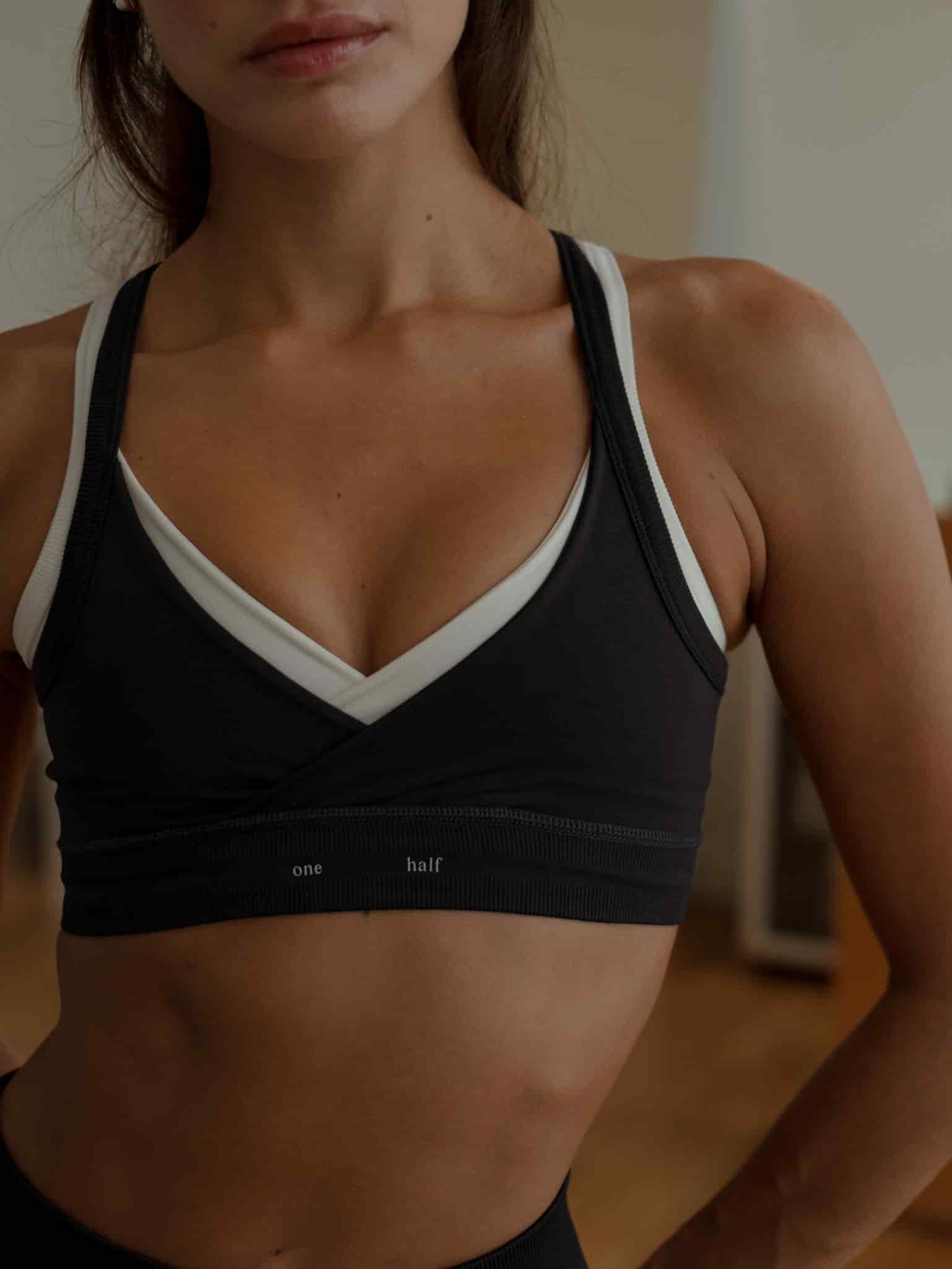 V-FORM SEAMLESS TOP - SHADOW - miniatura 3