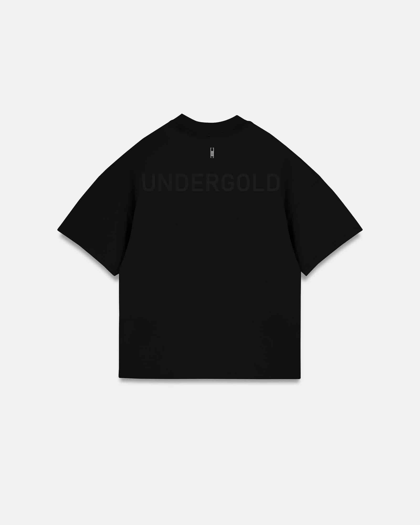 Line Basic Boxy Fit Tshirt Black - miniatura 1