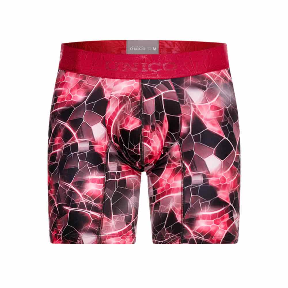 BOXER MEDIO GARNET ROJO - miniatura 1