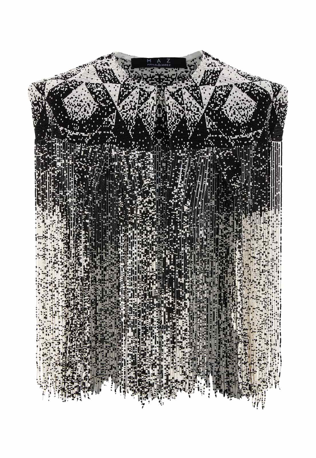 BEADED SHOULDER PADS - miniatura 1