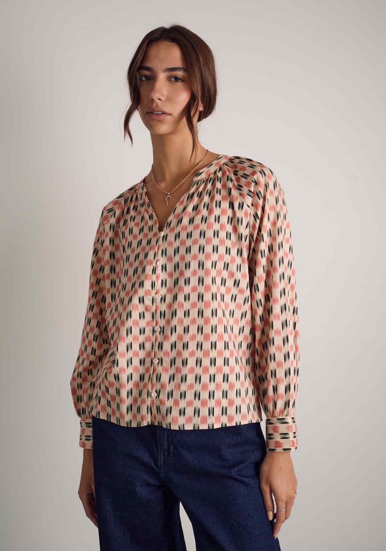 Blusa M Leticia Estampado Rosado - miniatura 4
