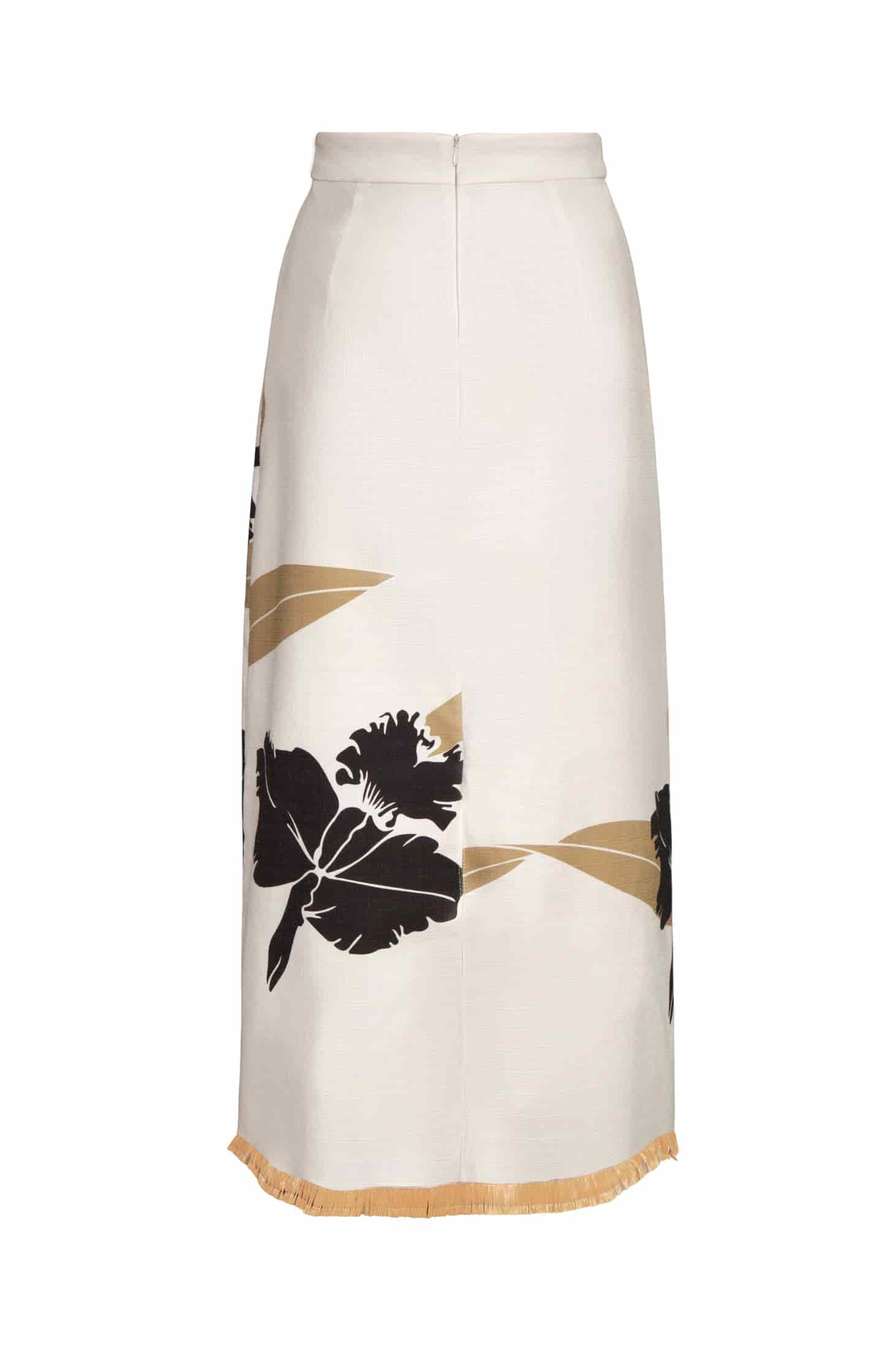 El Carmen Cotton Midi Skirt / Black Orchids - miniatura 3
