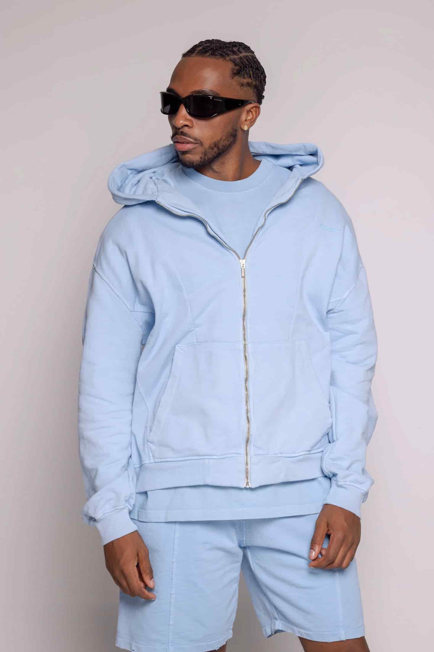 Hoodie Motion-Azul - miniatura 1