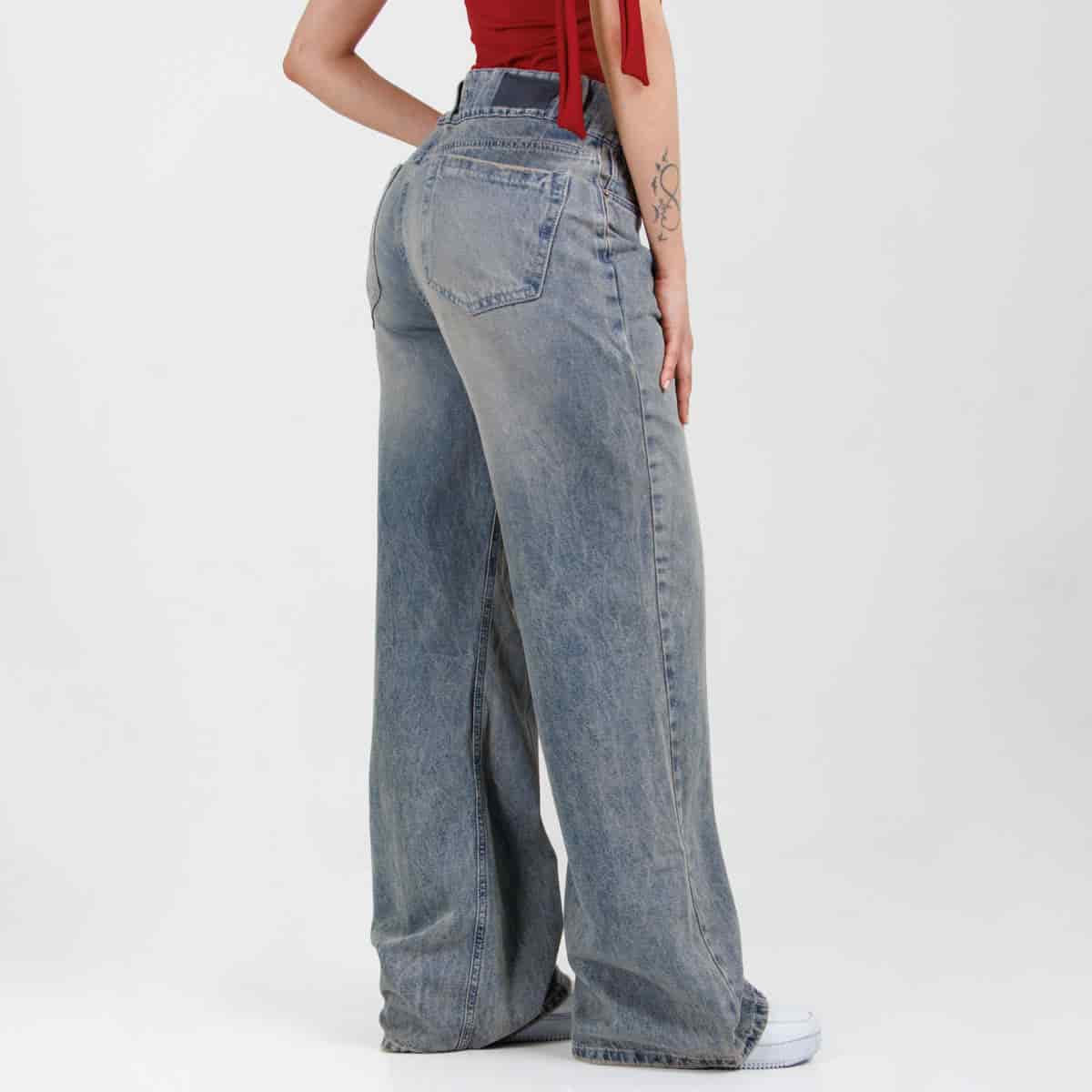 Jean Wide Leg Ax-3045  Rigido - miniatura 2