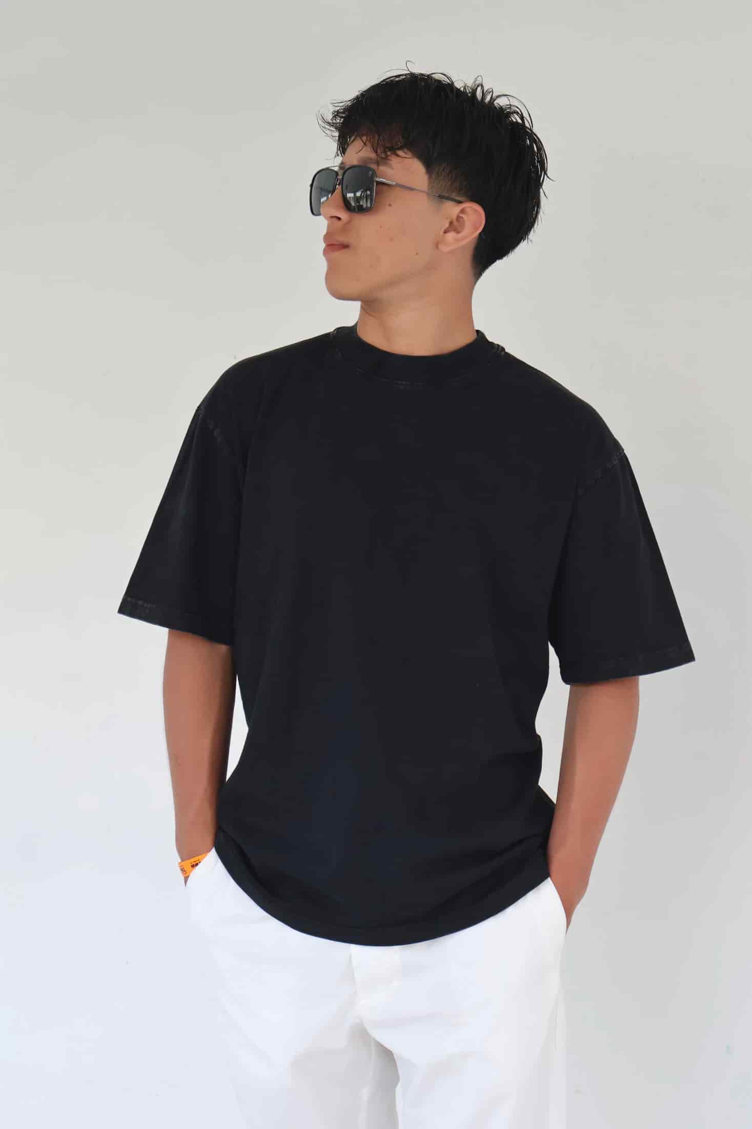 Low- Acid Wash Black Desgaste Suave. 14220 - miniatura 1