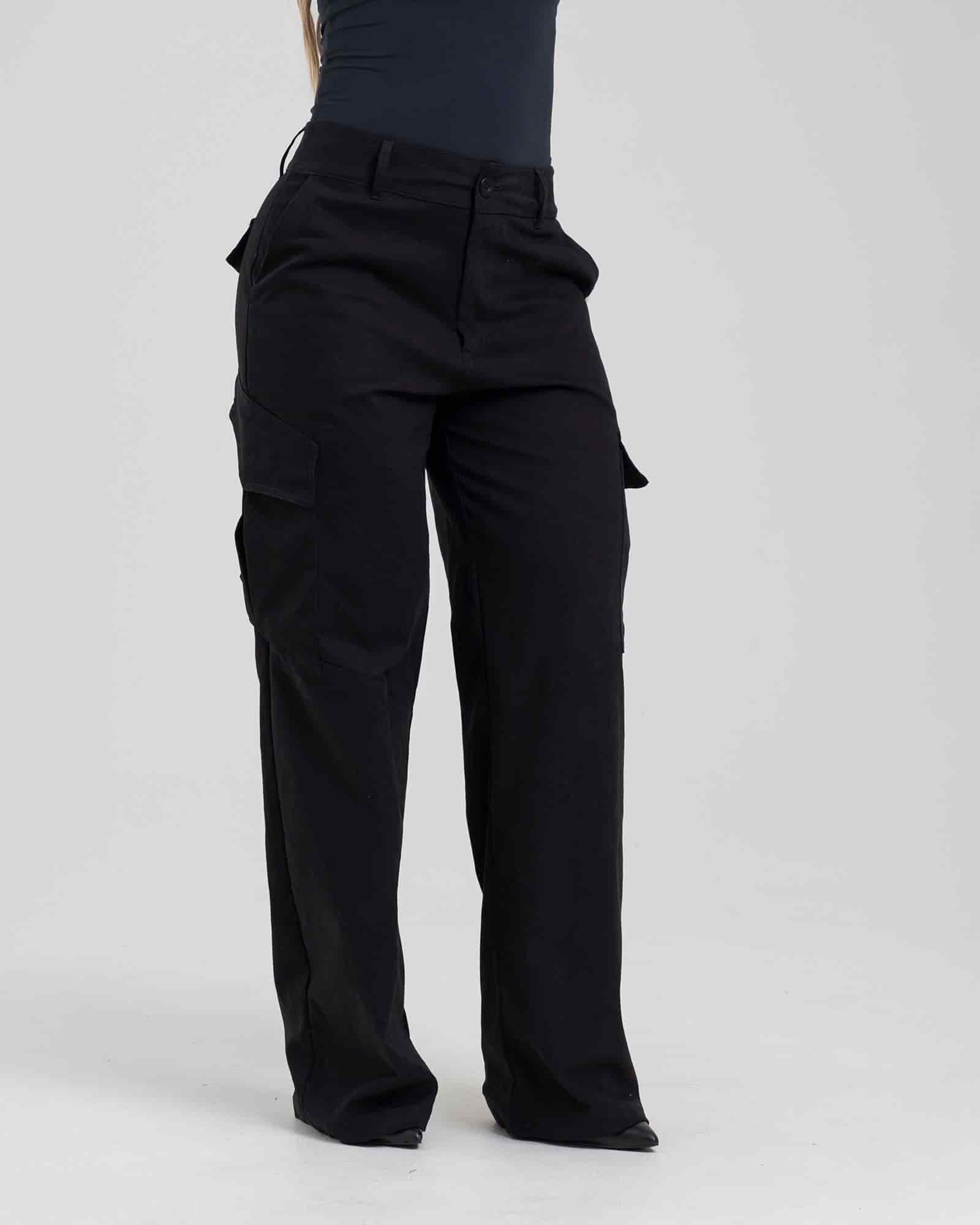 Cargo pant negro new dawn FIBER - miniatura 2