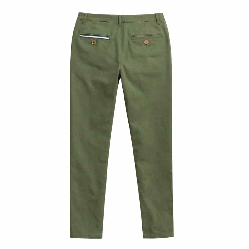 NUOVO - Pantalón prepster classic fit elástico - Militare - miniatura 3