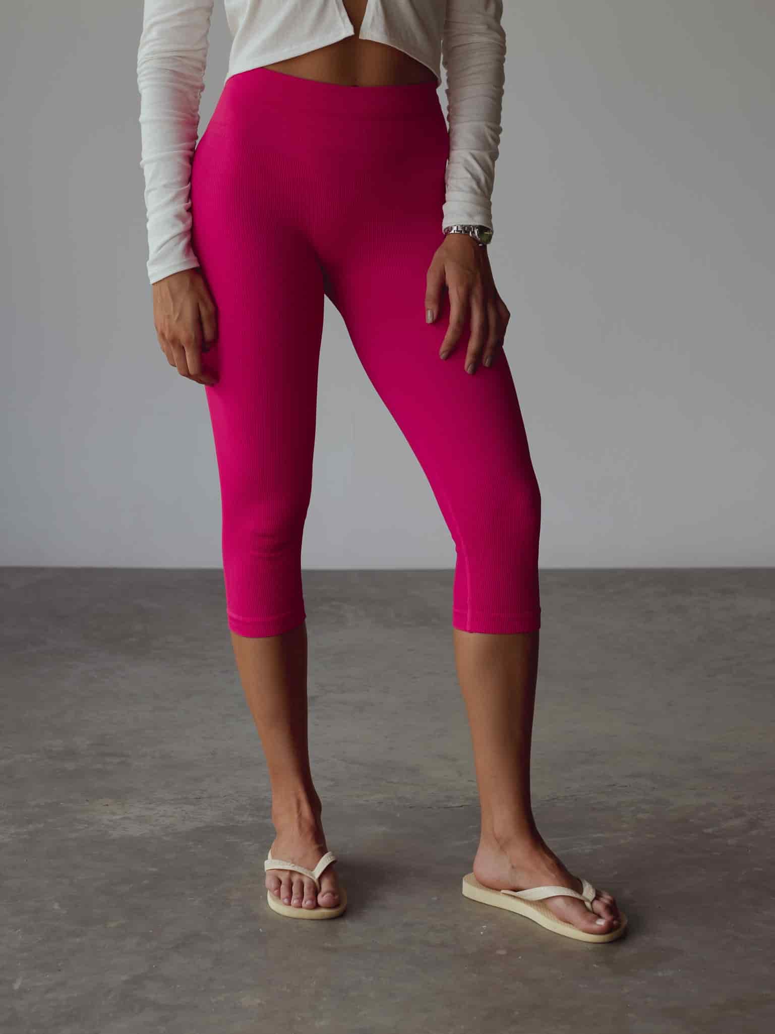 BLAZE SEAMLESS CAPRI - FUCSIA - miniatura 4