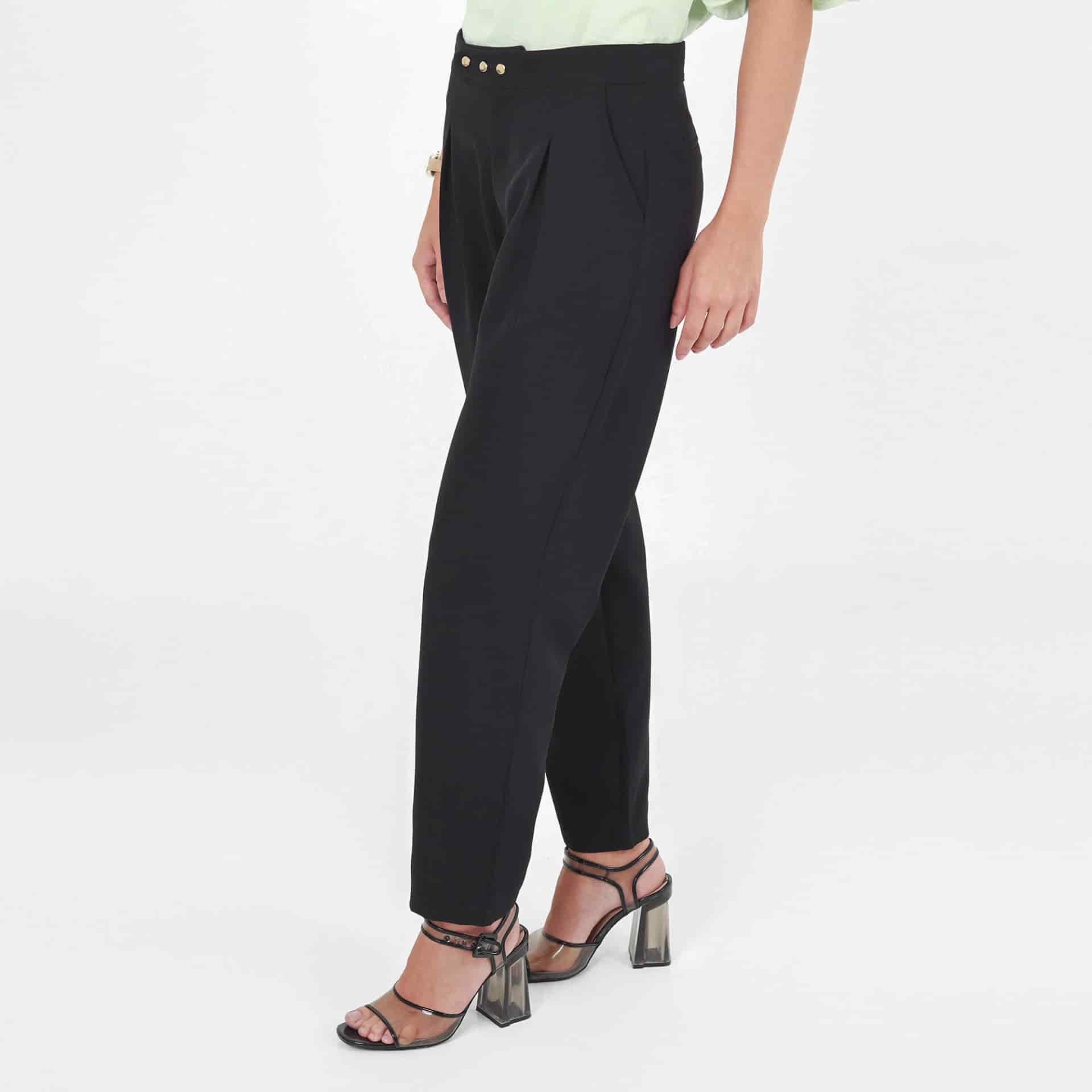 Pantalon Tiro Alto Bota Recta - miniatura 2